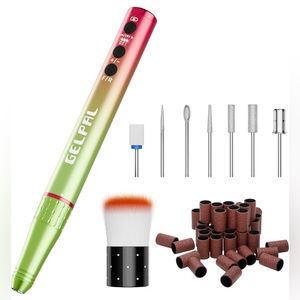 Gelpal Extended Portable Cordless Nail Drill for Acrylic Nails, 30000RPM - NWT